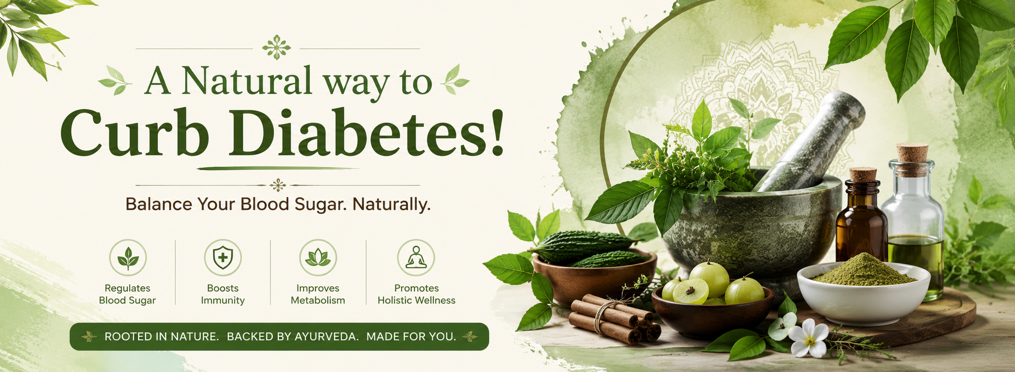 A Natural way to Curb Diabetes!