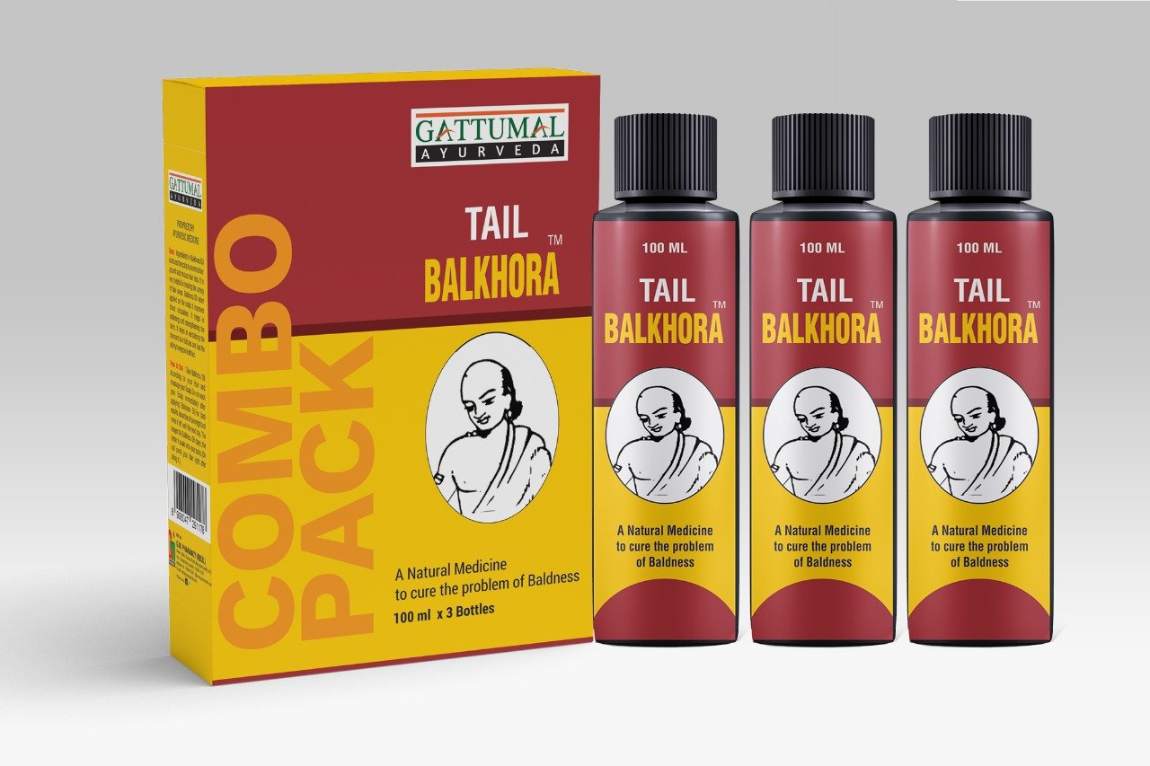 BALKHORA OIL Combo Pack of 3 (100 ml each)
